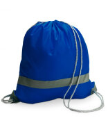 Backpack Turnbeutel Warnbeutel Reflektierend blau