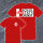 Schulsanitätsdienst T-Shirt "Einfach" Rot