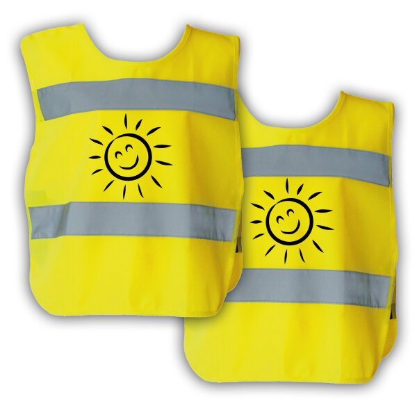 Warnschutzponcho Doppelpack Sun Überwurf Weste 3-10 Jahre, 9,99 €