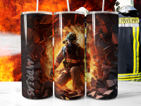 Feuerwehr Firefighter Wall Tumbler Edelstahl Trinkflasche...