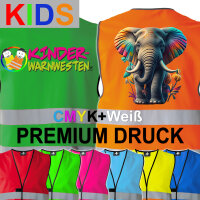 Kinder Signalweste / Funktionsweste / Warnweste Standard...