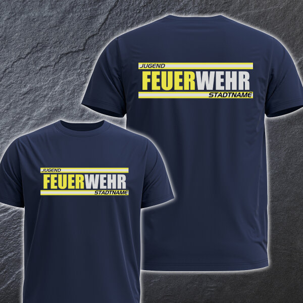 navy df: gelb/grau/schwarz
