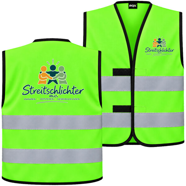 Streitschlichter / weste  grün