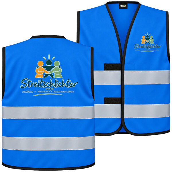 Streitschlichter / weste  blau